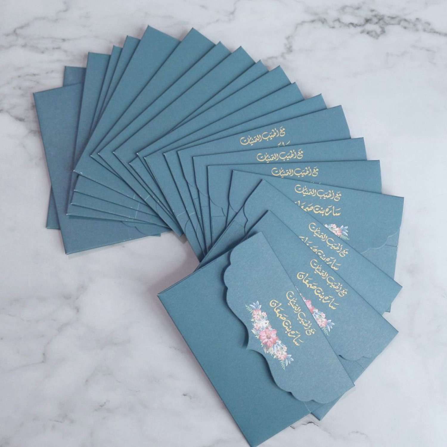 Laser Cut Thank You Card with Envelope Invitation Card Customized 